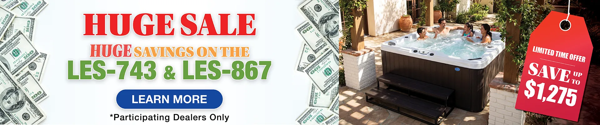 Calspas hot tub being used in a family setting - Edmonds
